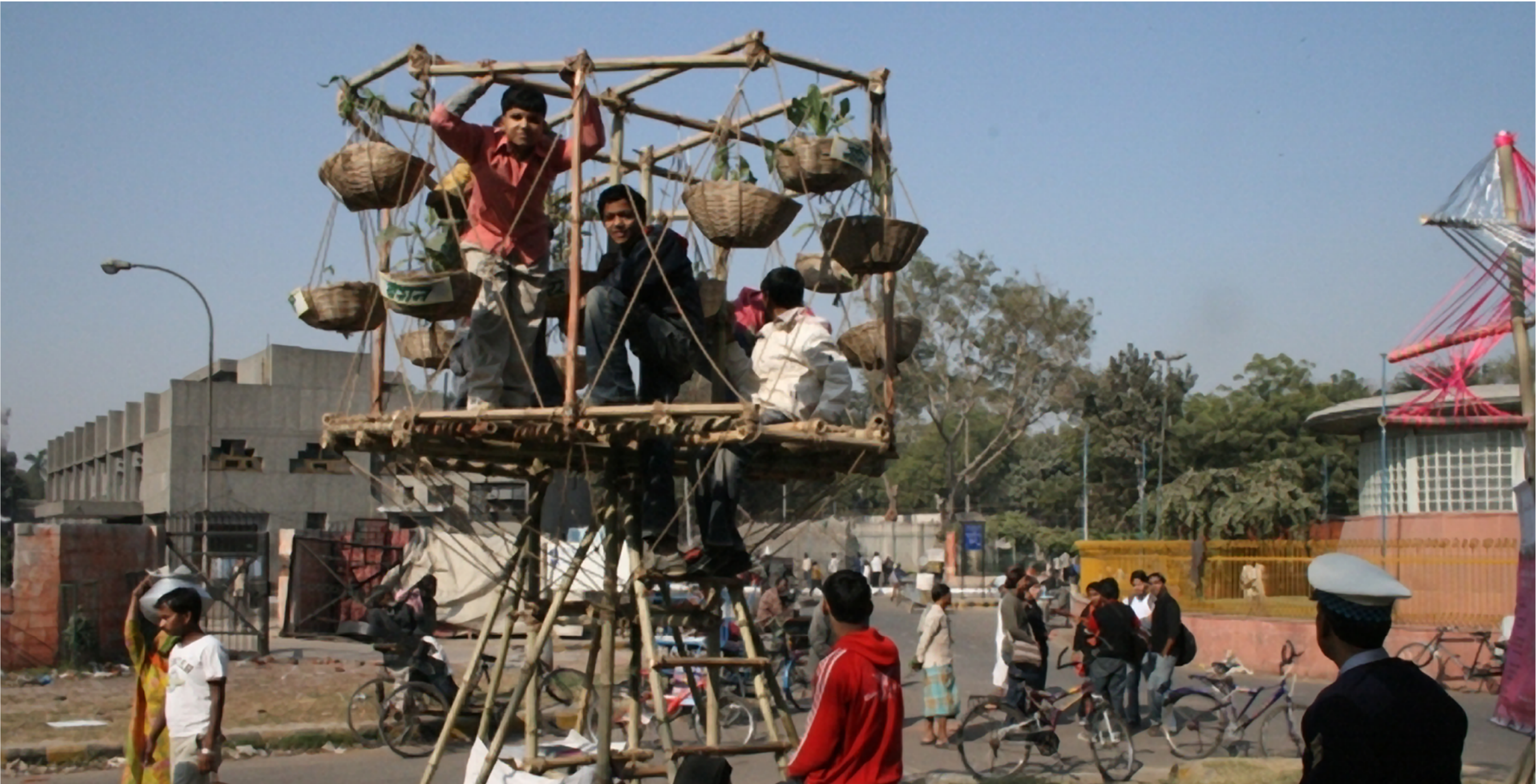 Canopy public installation